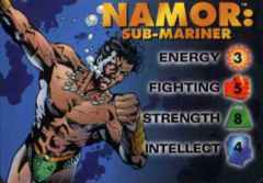 Namor : Sub-Mariner 4-Grid Character Card